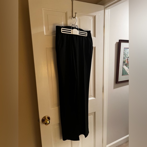 Talbots black pants 10L with pockets - side zipper - Picture 1 of 1